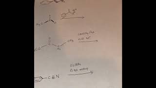 Lactone Formation Claisen Condensation LiALH4 [upl. by Gosney]