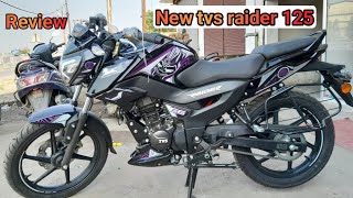 tvs raider 125 Squad Edition Raider 2024 model price details review [upl. by Kcirtemed]