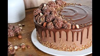 Layer cake façon Ferrero rocher [upl. by Eelyr]