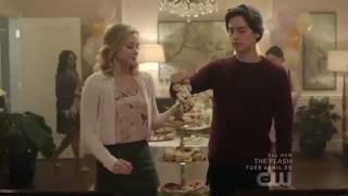 Riverdale 2x12  Bughead  quotStayquot scene [upl. by Innavoij]