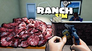 MEU MAIOR LUCRO ATÉ AGORA Ranch Simulator [upl. by Ylremik]