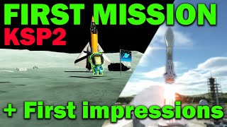 KSP2 My First Mission  first Impressions [upl. by Cocks607]