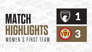 WOMEN EXTENDED HIGHLIGHTS  WsM AFC 1st Team 1  3 Saltash United  SW Regional Womens FL  8924 [upl. by Kimbra]