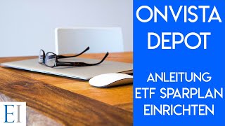 Onvista Depot erste Schritte  Wie erstelle ich einen ETF Sparplan [upl. by Hilly]