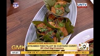 Steamed Fish Fillet in Custard Curry  Whats For Breakfast [upl. by Llig]