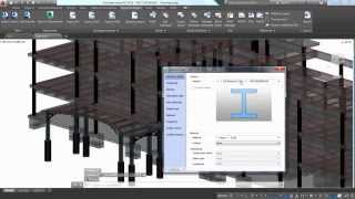 Advance Steel 2016 Extension for Revit 2016 [upl. by Arelc314]