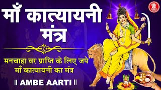 Katyayani Mata Mantra कात्यायनी माता मंत्र  Navratri 6th Day Mantra  Devi katyayani Maha Mantra [upl. by Menon284]