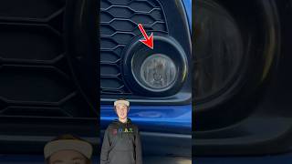 How to fully peel off the fog light sticker easily [upl. by Namlak]