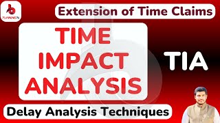 PrimaveraP6 How to do delay analysis by using Time Impact Analysis Technique  Methodology for TIA [upl. by Aroz]