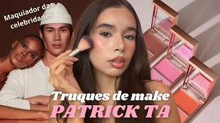 Truques de make do PATRICK TA  Maquiador das KARDASHIANS RIHANA ANITTA [upl. by Atteynek]