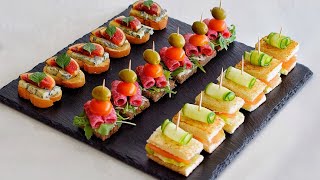 3 Recetas de Aperitivos para Triunfar en tu Fiesta  Elegantes y Deliciosos  DarixLAB [upl. by Erdnoid]