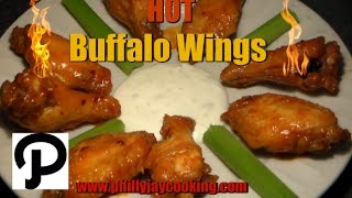 How To Make The BEST Buffalo HOT WINGS EVER Easy Buffalo Wings Sauce Recipe [upl. by Einnaj]