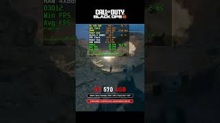 RX 570 Call Of Duty Black Ops 6 Benchmark [upl. by Adnilema]