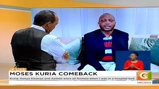 JKLIVE  Moses Kuria comeback part 1 [upl. by Hamforrd]