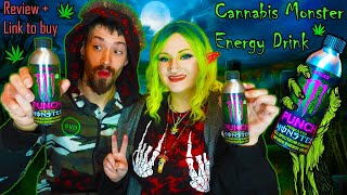 Testing FIRST Cannabis Monster Energy Drink 1000MG THC🌿 How To Get [upl. by Reklaw]