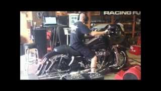 Stock HarleyDavidson picks up 50 hp with Star Racing 107 Upgrade Kit [upl. by Ocsinarf]