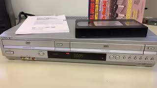 Sony SLVD370P DVD VCR Combo for sale eBay [upl. by Swetlana]