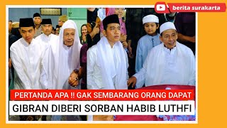 Direstui Habib Luthfi Gibran Dapat Sorban Usai Pengajian Haul di Ponpes AzZayadiyy Solo [upl. by Rabiah637]