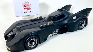 McFarlane 1989 Batmobile with CAG set upgrade kit by Ramen Toy from ordinary to extraordinary [upl. by Jamey]