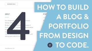 Mid Fidelity Wireframes  How to build a blog amp portfolio with Rails 4 [upl. by Mikkanen852]