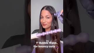 MONAT Early Bright Friday  How to  MONAT Endless Curls Interchangeable Styling Wand [upl. by Nwahsor711]