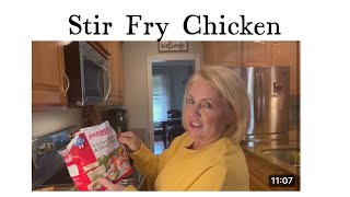 Stir Fry Chicken Quick amp Easy [upl. by Ardnossak]