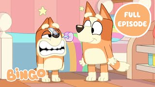 Double Bingo 🧡 🧡  Mini Bluey Full Episode  Bingo  Official Channel [upl. by Alage]