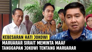 Kebesaran Hati Jokowi Menyikapi Prilaku Maruarar Kepada Gibran Sangat Menyentuh [upl. by Bartram]