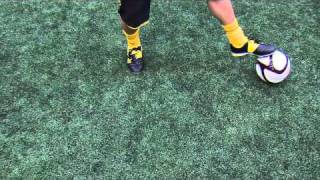 Falcao skill tutorial  How to do the Falcao dribble [upl. by Dougall]