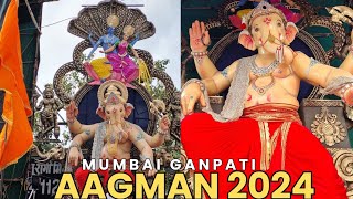 Mumbai Ganpati Aagman 2024  MiraBhayandar Cha Maharaja Aagman 2024 [upl. by Milka]