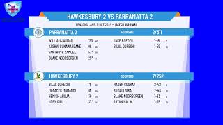 Hawkesbury 2 v Parramatta 2 [upl. by Tavia]