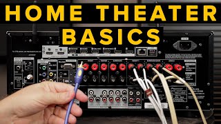 How to Connect An AV Receiver AVR  EASY Step By Step Instructions [upl. by Emmit]