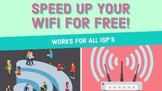 Speed Up Your WiFi FOR FREE Tested on Optimum Online [upl. by Llevel]