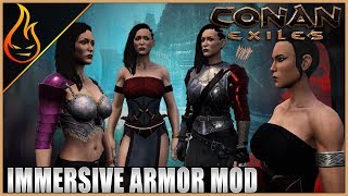 Conan Exiles Immersive Armor By Darth Jade Mod Spotlight [upl. by Notgnimer]