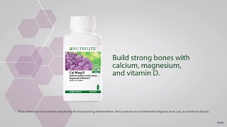 KALSIUM UNTUK KEKUATAN TULANG dengan Nutrilite Cal Mag D Plus dari Amway [upl. by Dnalyaw]