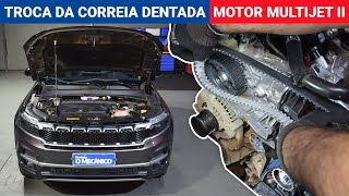 Como substituir a correia dentada do motor 20 Multijet II FPT turbodiesel [upl. by Carrillo]