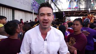 Traslacion 2019  Feast of the Black Nazarene  BBC News [upl. by Vareck]