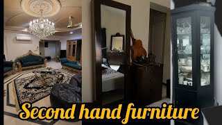 second hand furniture  sofa set  bedroom set cheap price in Pakistan SaMsvlog123 [upl. by Yelra645]