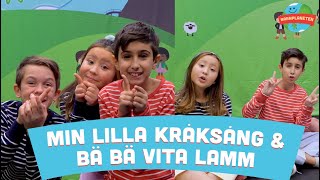 Minikompisarna  Min lilla kråksång amp Bä bä vita lamm [upl. by Quentin733]