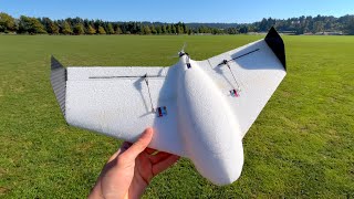 Smallest HD FPV Flying Wing  Flik [upl. by Clotilda893]