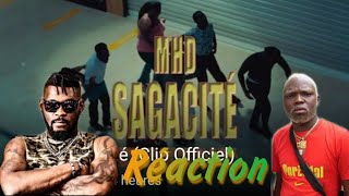 MHD  Sagacité Clip Officiel Réaction 🔥🔥 Bel Hommage à Douk saga ainsi qu’à Dj Arafat 🔥🔥 🇨🇮 [upl. by Ahsienar867]