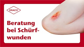 Richtig beraten bei Schürfwunden [upl. by Hairabez]