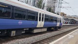 Trains at Ealing Broadway [upl. by Odlavso]