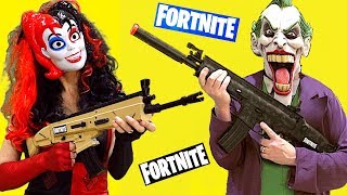 Nerf Blaster vs Fortnite Blaster  WHICH WILL WIN [upl. by Valerian720]