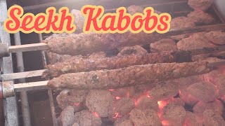 Beef Seekh Kabobs Recipe  Air fried amp Bbq  Restaurant Style Seekh kabobs  By Amnalicious Dishes [upl. by Slyke153]