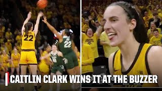 CAITLIN CLARK GAMEWINNING BUZZER BEATER FOR IOWA 🚨 [upl. by Melita]