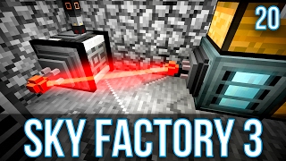 WIRELESS POWER TRANSFER  SKY FACTORY 3  EPISODE 20 [upl. by Kano]