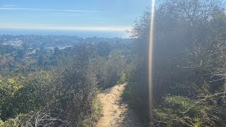 Temescal Ridge Los Angeles Mountain Hike [upl. by Adrien]