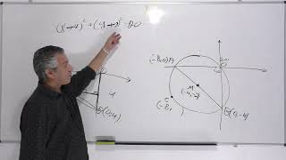 פתרון בגרות 481 חורף 2017 שאלה 2גיאומטריה אנליטית עם מעגל [upl. by Eveam783]