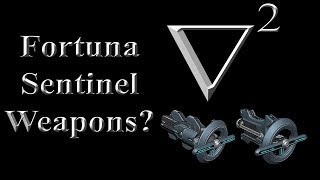 WARFRAME  Trying Out Some of the Fortuna Sentinel Weapons [upl. by Einallem]